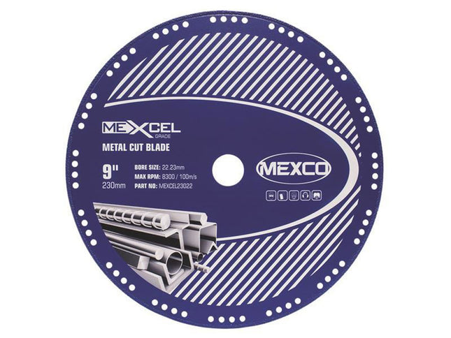 Mexco Xcel Grade Metal Cut Diamond Blade 230 X 22Mm