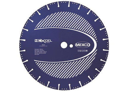 Mexco Xcel Grade Metal Cut Diamond Blade 350 X 25.4Mm