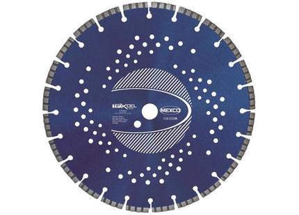 Mexco Xcel Grade Tri-Purpose Diamond Blade 350 X 25.4Mm