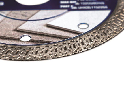 Mexco Uhxcel Grade Porcelain & Ceramic Tile Diamond Blade 115 X 22Mm
