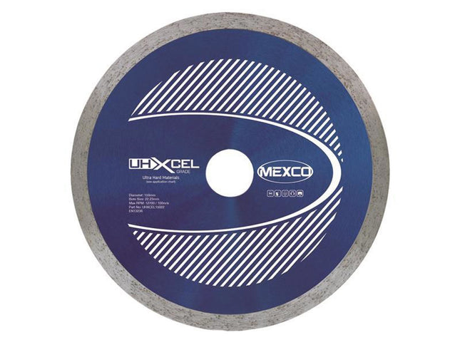 Mexco Uhxcel Ultra Hard Materials Diamond Blade 150 X 22Mm