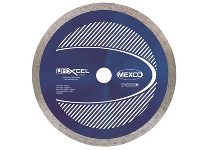 Mexco Uhxcel Ultra Hard Materials Diamond Blade 180 X 22Mm