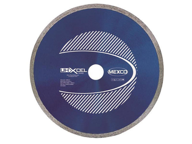 Mexco Uhxcel Ultra Hard Materials Diamond Blade 200 X 25.4Mm