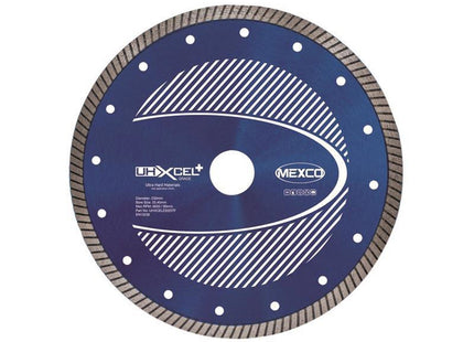 Mexco Uhxcel+ Ultra Hard Plus Diamond Blade 230 X 25.4Mm