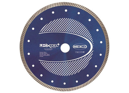 Mexco Uhxcel+ Ultra Hard Plus Diamond Blade 250 X 25.4Mm