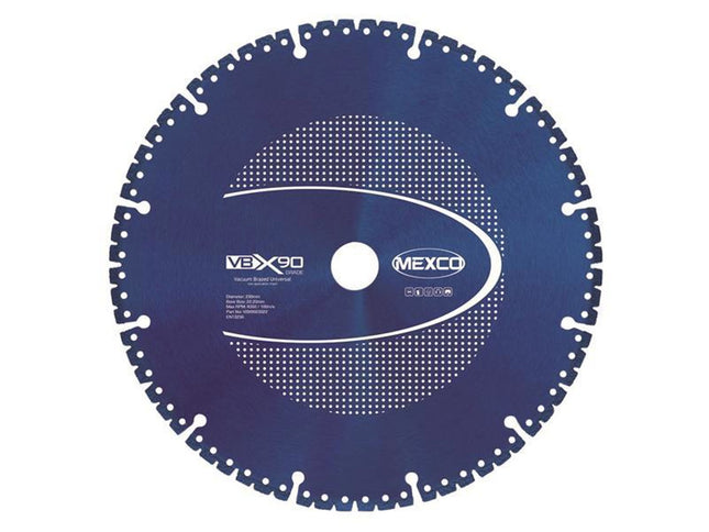 Mexco Vbx90 Grade Universal Diamond Blade 230 X 22Mm