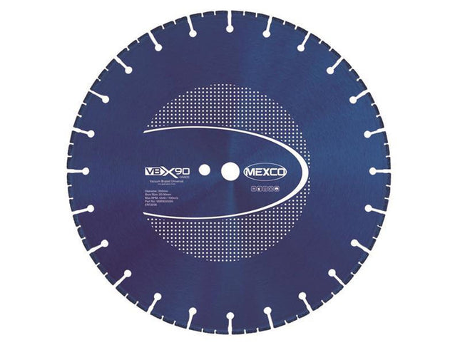 Mexco Vbx90 Grade Universal Diamond Blade 350 X 20Mm