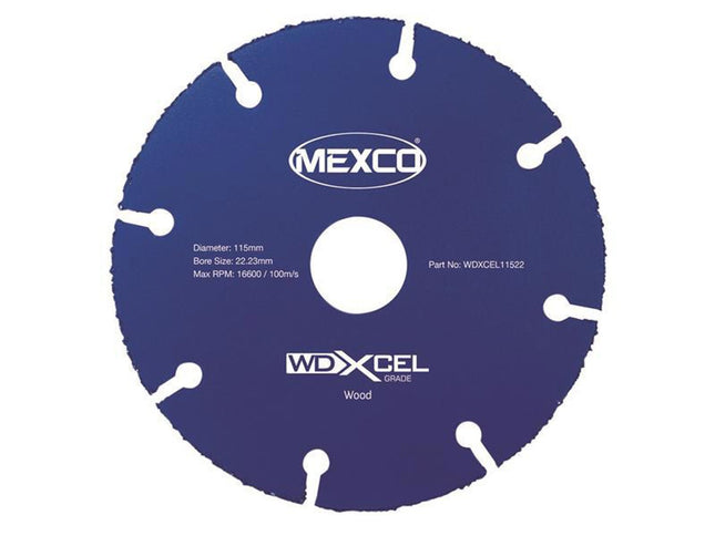 Mexco Wd Xcel Grade Wood Cut Blade 115 X 22Mm