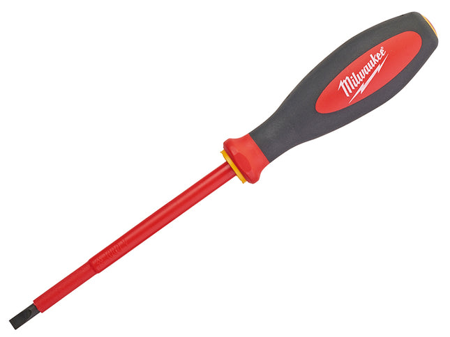 Milwaukee Hand Tools VDE Slim Slotted Screwdriver 1.0 x 5.5 x 125mm