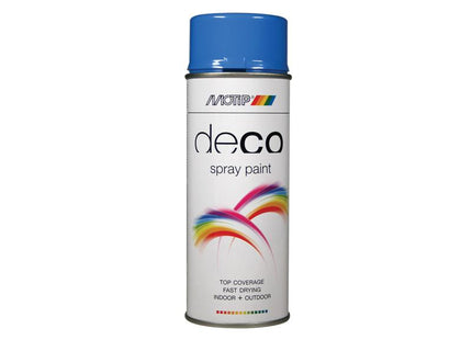 MOTIP¨ Deco Spray Paint High Gloss RAL 5015 Sky Blue 400ml MOT01608