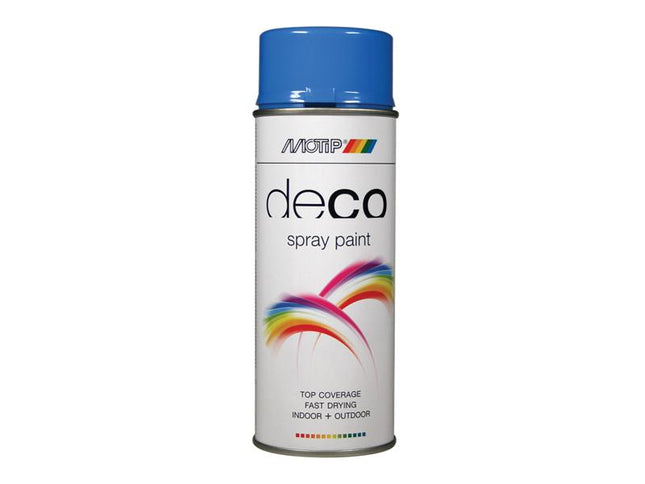 MOTIP¨ Deco Spray Paint High Gloss RAL 5015 Sky Blue 400ml MOT01608