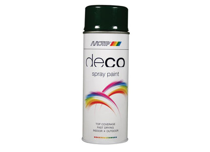 MOTIP¨ Deco Spray Paint High Gloss RAL 6009 Fir Green 400ml MOT01633