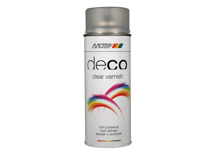 MOTIP¨ Deco Spray Clear Lacquer Satin Matt 400ml MOT01654