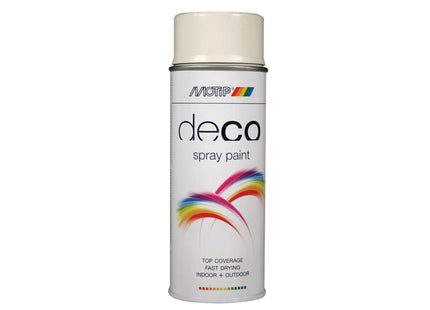 MOTIP¨ Deco Spray Paint High Gloss RAL 9002 Grey White 400ml MOT01696