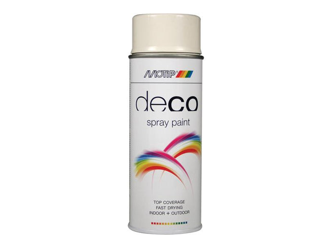 MOTIP¨ Deco Spray Paint High Gloss RAL 9002 Grey White 400ml MOT01696