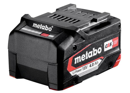 Metabo Lipower Battery Pack 18V 4.0Ah Li-Ion
