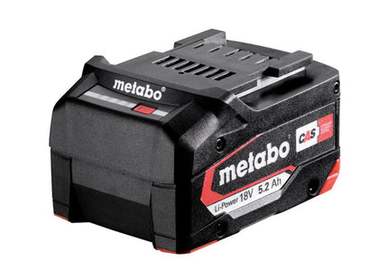 Metabo Lipower Battery Pack 18V 5.2Ah Li-Ion