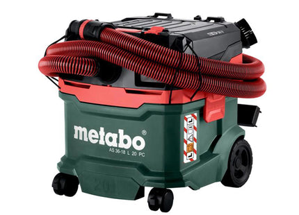 Metabo As 36-18 L 20 Pc Cordless L-Class Vacuum Cleaner 18V Bare Unit