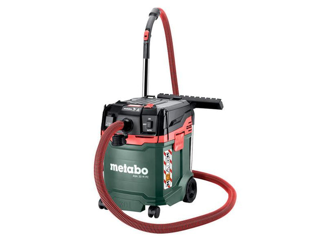 Metabo ASA 30 M PC All-Purpose Vacuum with Power Tool Take Off 30 litre 1200W 110V 