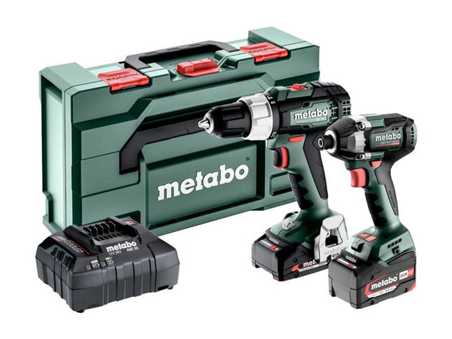 Metabo Combo Set 2.8.6 18V 1 X 2.0Ah & 1 X 4.0Ah
