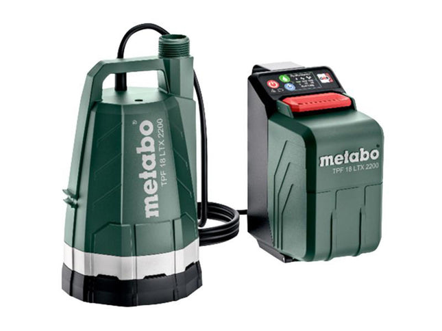 Metabo Tpf 18 Ltx 2200 Submersible Pump 18V Bare Unit
