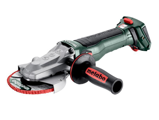 Metabo Wvbf 18 Lt Bl 11-125 Quick Flat-Head Angle Grinder 18V Bare Unit