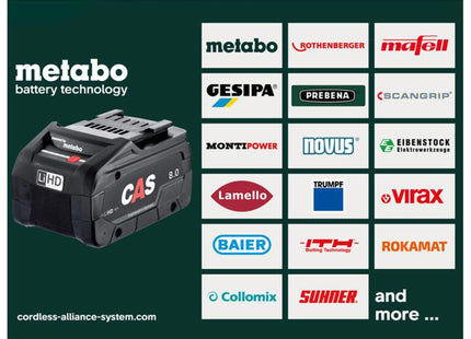 Metabo Wvbf 18 Ltx Bl 15-125 Quick Flat-Head Angle Grinder 18V Bare Unit
