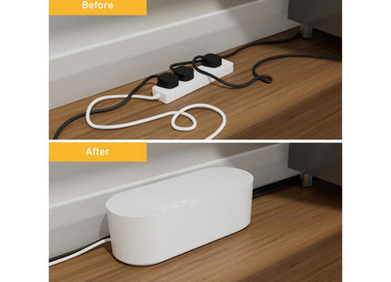 Masterplug Home Cable Tidy White