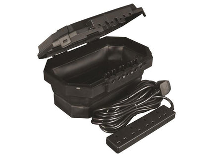Masterplug Collapsible Electrical Connection Box + Extension Lead 240V 4-Gang 13A 8M