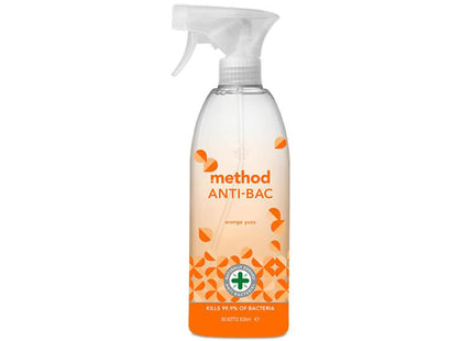 Method Anti-Bacterial Surface Cleaner Orange Yuzu 828Ml 4006352