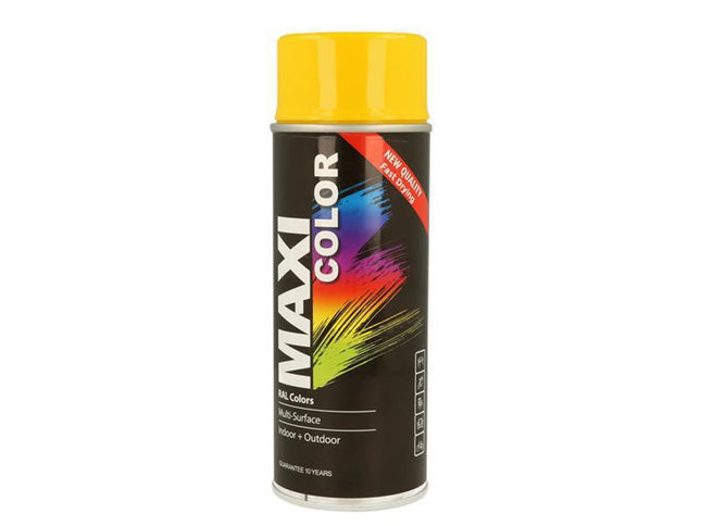 Maxicolor Maxicolor Spray Gloss Rape Yellow Ral1021 400Ml