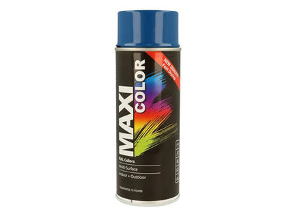 Maxicolor Maxicolor Spray Gloss Genetian Blue Ral5010 400Ml