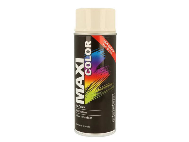 Maxicolor Maxicolor Spray Gloss Cream White Ral9001 400Ml