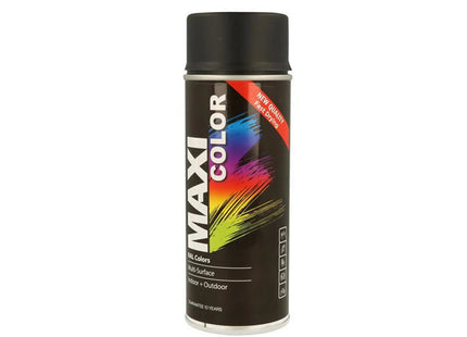 Maxicolor Maxicolor Spray Matt Deep Black Ral9005 400Ml