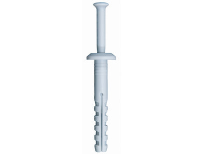 Jcp Fixings Nylon Nail Plugs - M6 X 40 (Box Of 100)