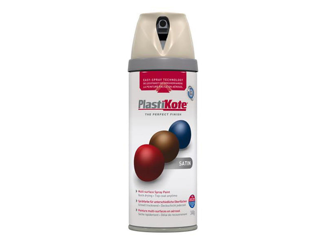 Plastikote Premium Satin Warm Grey 400Ml 22123