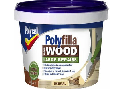 Polycell Polyfilla Wood General Repairs Natural 375G X 2