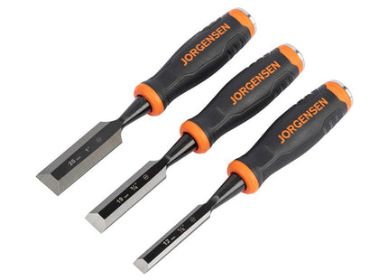 Pony Jorgensen Woodworking Chisel Set, 3 Piece