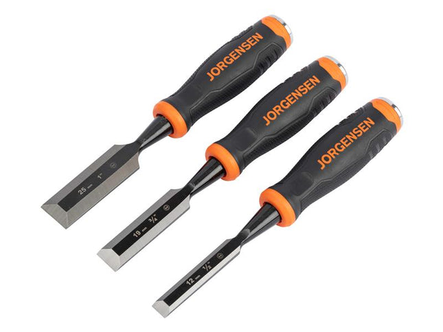 Pony Jorgensen Woodworking Chisel Set, 3 Piece