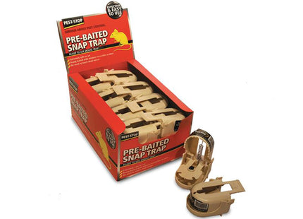 Pest-Stop (Pelsis Group) Little Nipper Snap Trap Baited Psstm