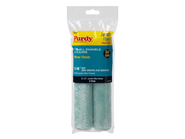 Purdy Parrot Jumbo Mini Roller Sleeve 165 X 19mm (6.1/2 X 3/4In) (Pack 2)