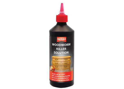 Rentokil Woodworm Killer Solution 500ml                                                  