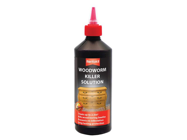 Rentokil Woodworm Killer Solution 500ml                                                  