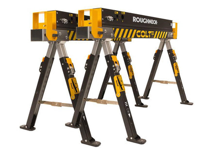 Roughneck Colt 600E Sawhorse (Twin Pack)