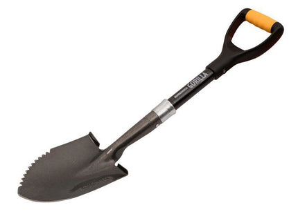 Roughneck Gorilla Sharp-Edge Round Micro Shovel