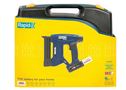Rapid Btx553 Battery-Powered Staple Gun P4a 18V 1 X 2.5Ah P4a Battery