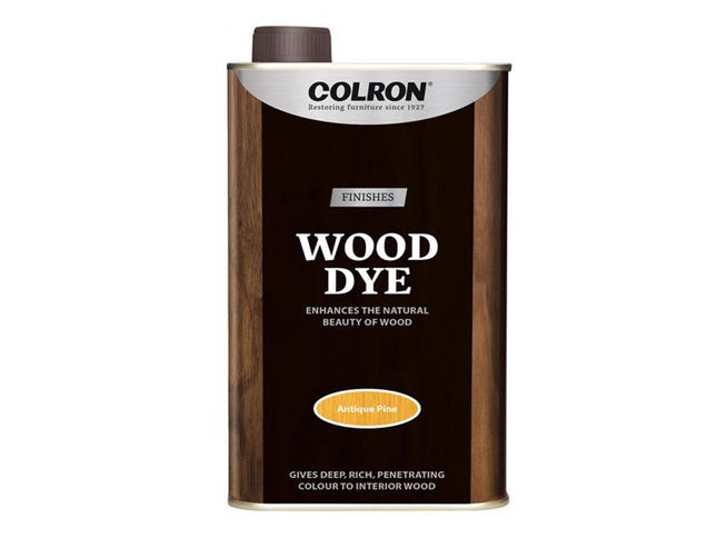Ronseal Colron Refined Wood Dye Antique Pine 250ml - 36889 - Perfect for Wood Projects