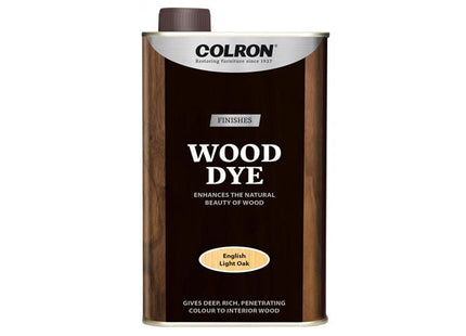 Ronseal Colron Refined Wood Dye English Light Oak 250ml - 36890