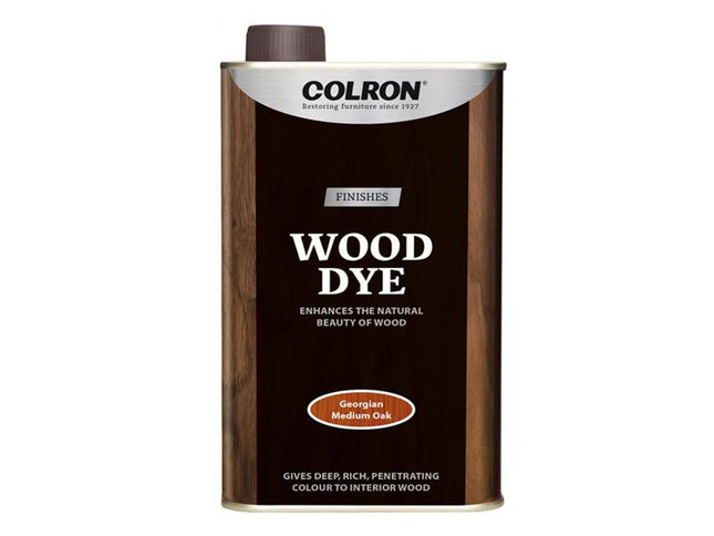 Ronseal Colron Refined Wood Dye Georgian Medium Oak 250ml - 36888