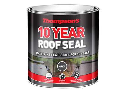 Ronseal Thompson's 10 Year Roof Seal Grey 4 litre